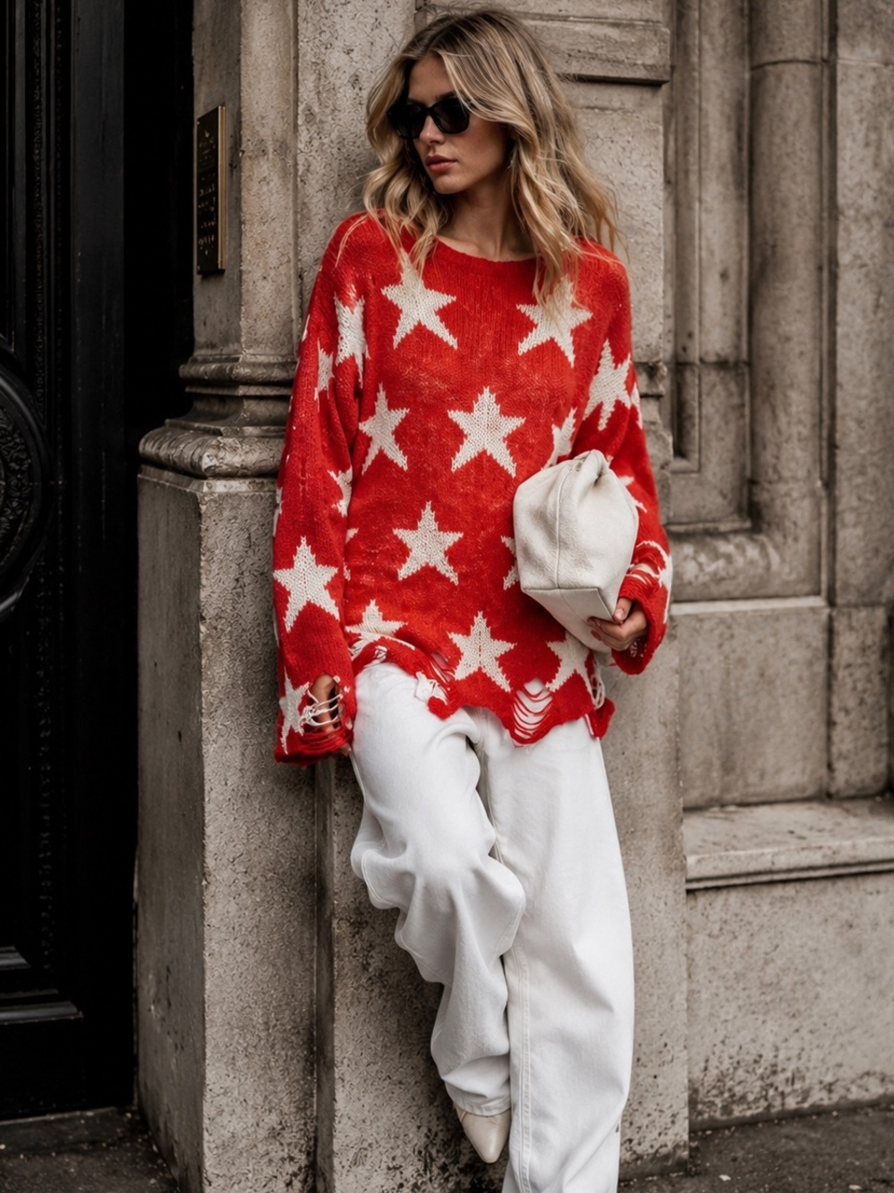 Wildfox Seeing Stars Lennon Sweater Celebrity Favorite